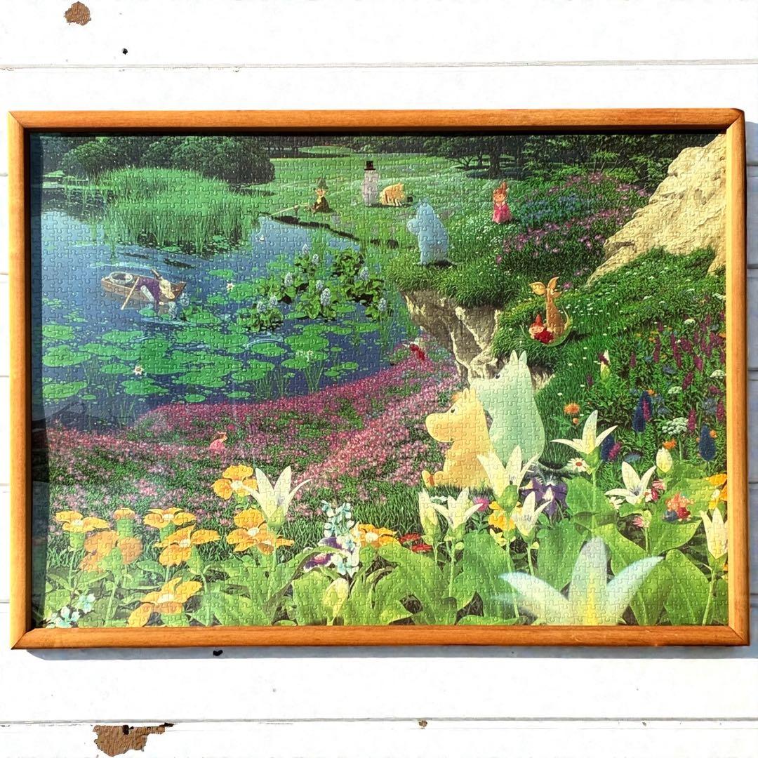 Moomin ムーミン 2000ピースジグソーパズル 廃盤品　額入り