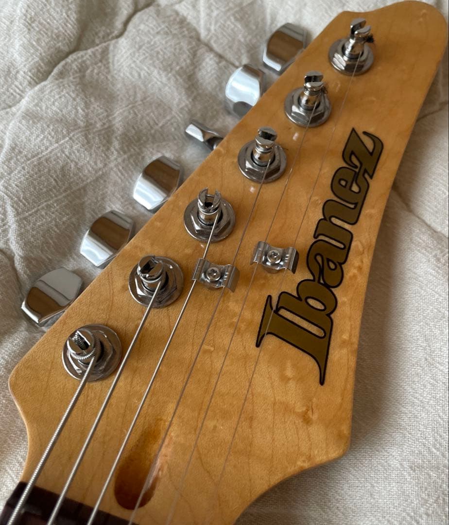 【トラ杢】トモ藤田監修　アイバニーズ　Ibanez AZES31-VM