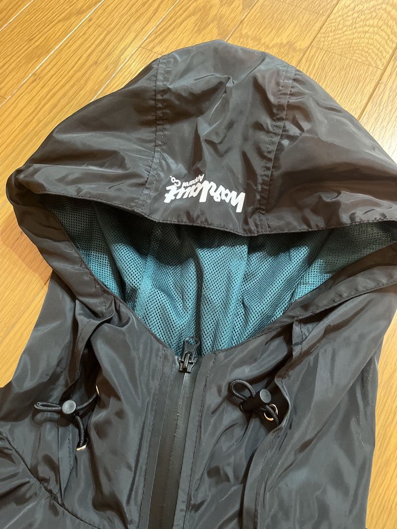 Harlaut apparel ハーロウ アパレル ナイロン アノラックLサイズ