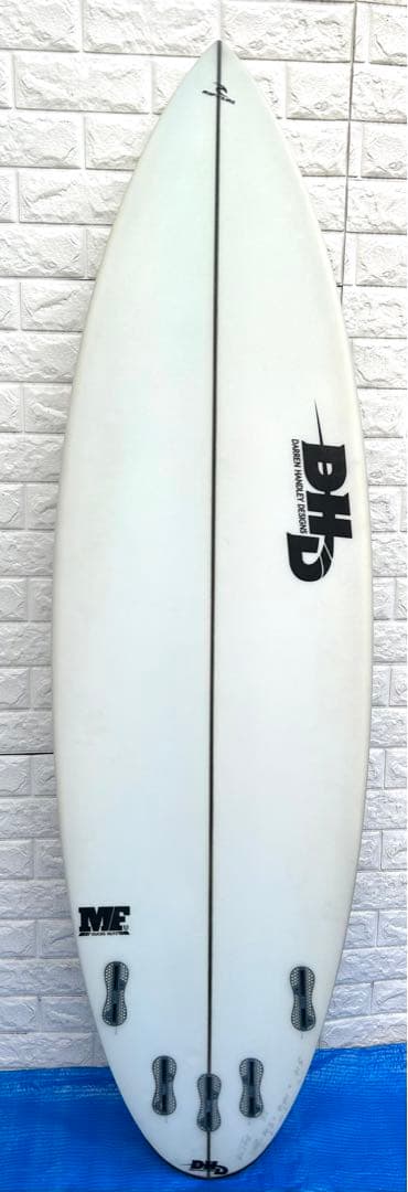 DHD【MF DUCKS NUTS 5.10】中古 ショートボード サーフボード