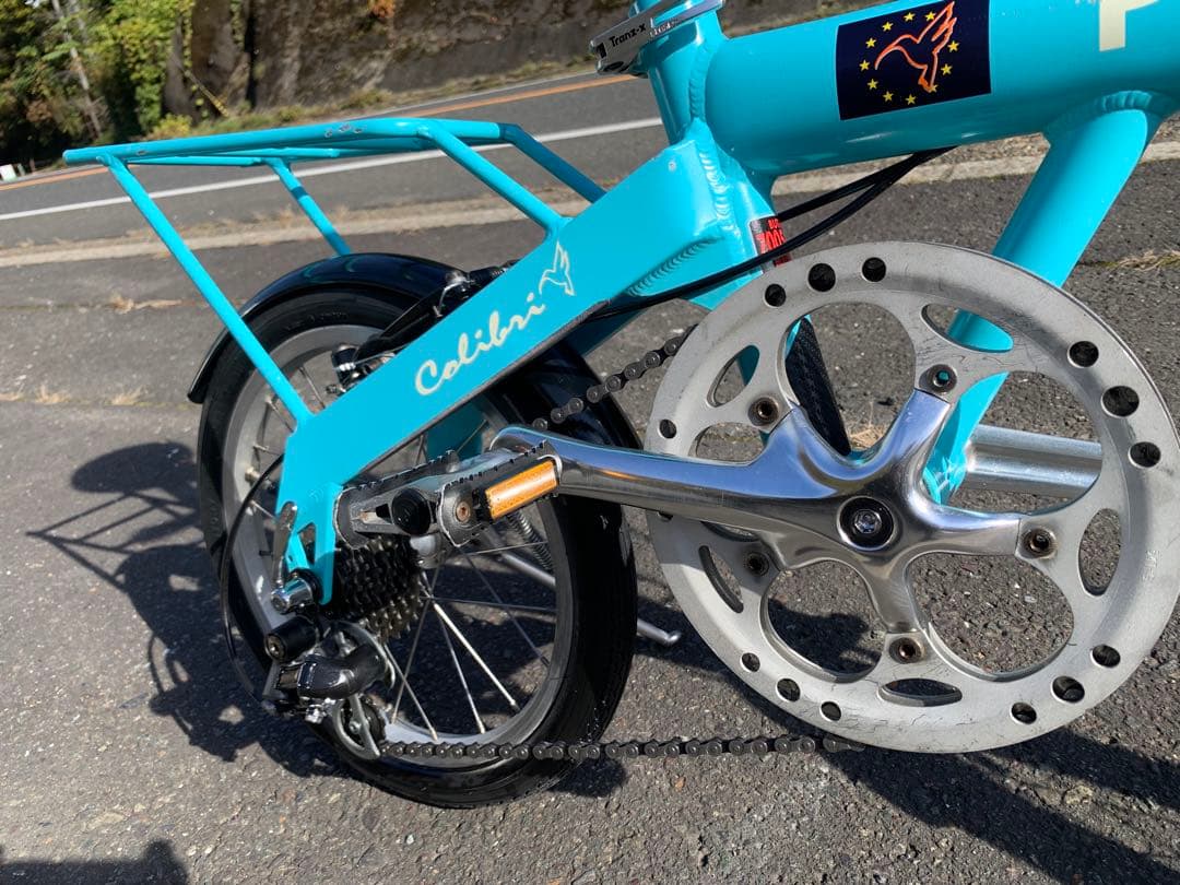 【即乘】送料無料 PEUGEOT 折り畳み自転車7速 ミニベロ 小径車16インチ