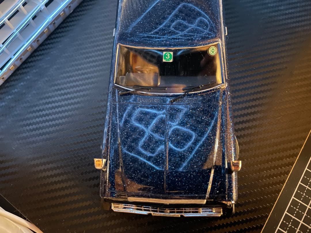 【美品】プラモデル 車 1/24 完成品 チェイサー 41 昭和 旧車