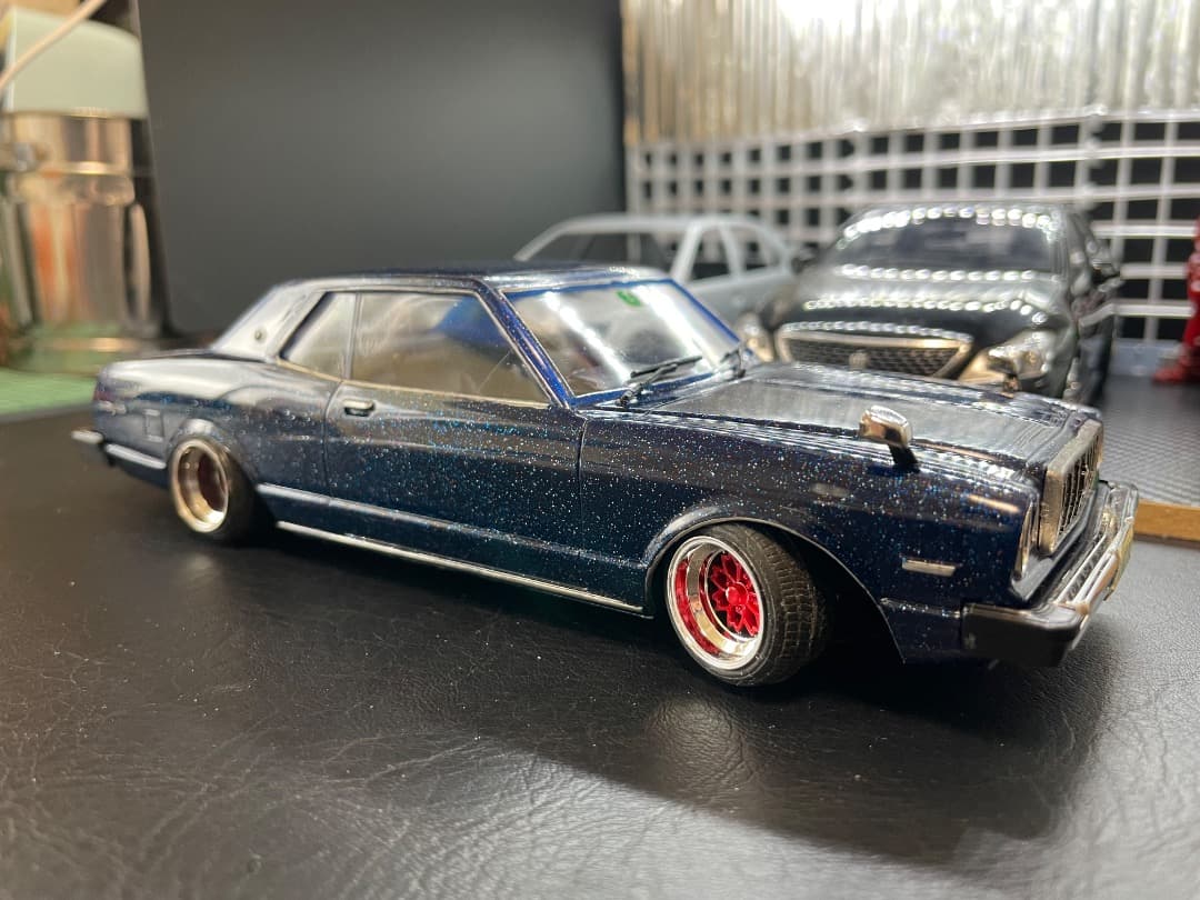 【美品】プラモデル 車 1/24 完成品 チェイサー 41 昭和 旧車