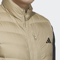 S アディダス ゴルフ リップストップ フルジップ ダウンベスト