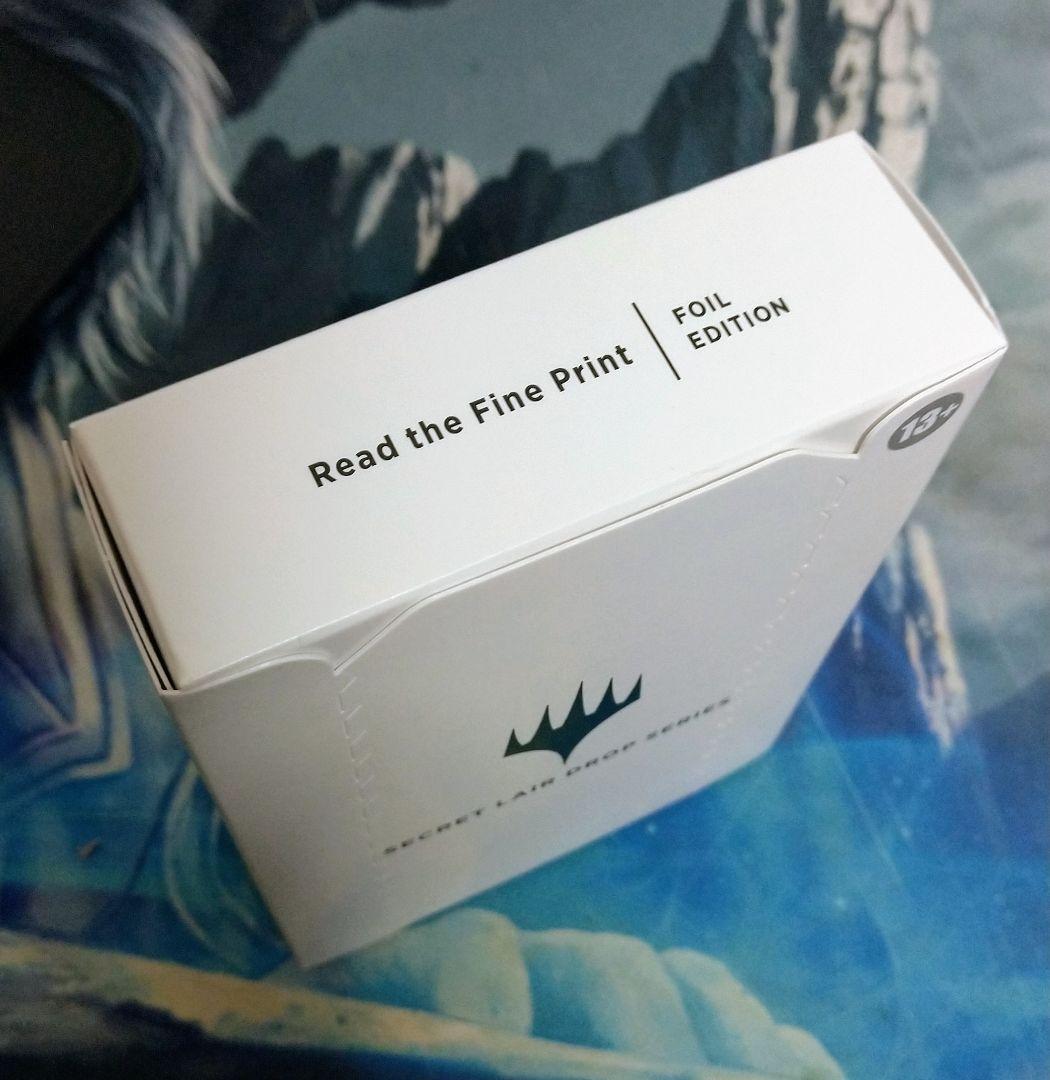マジック：ザ・ギャザリング Read the Fine Print Foil Edition