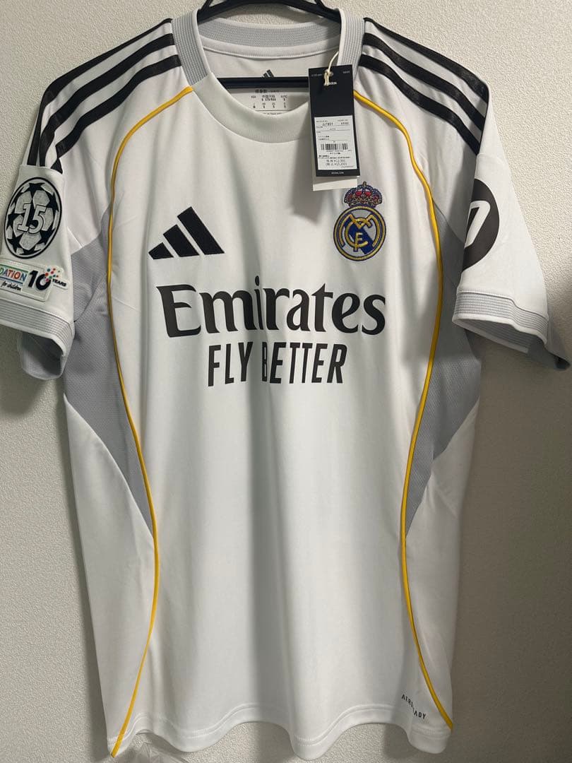 レアルマドリー　25/26 エンバペ　ユニフォーム 正規品 CL