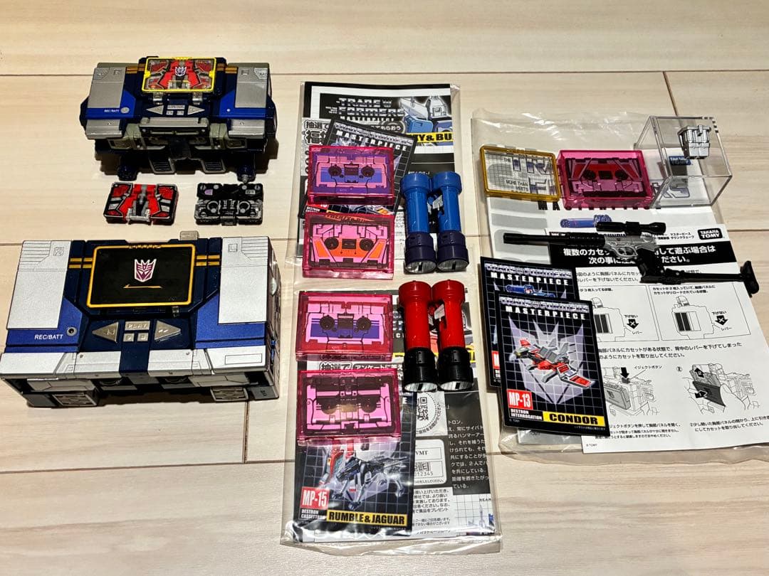 トランスフォーマー サウンドウェーブ セット マスターピース MP ＋WFC他