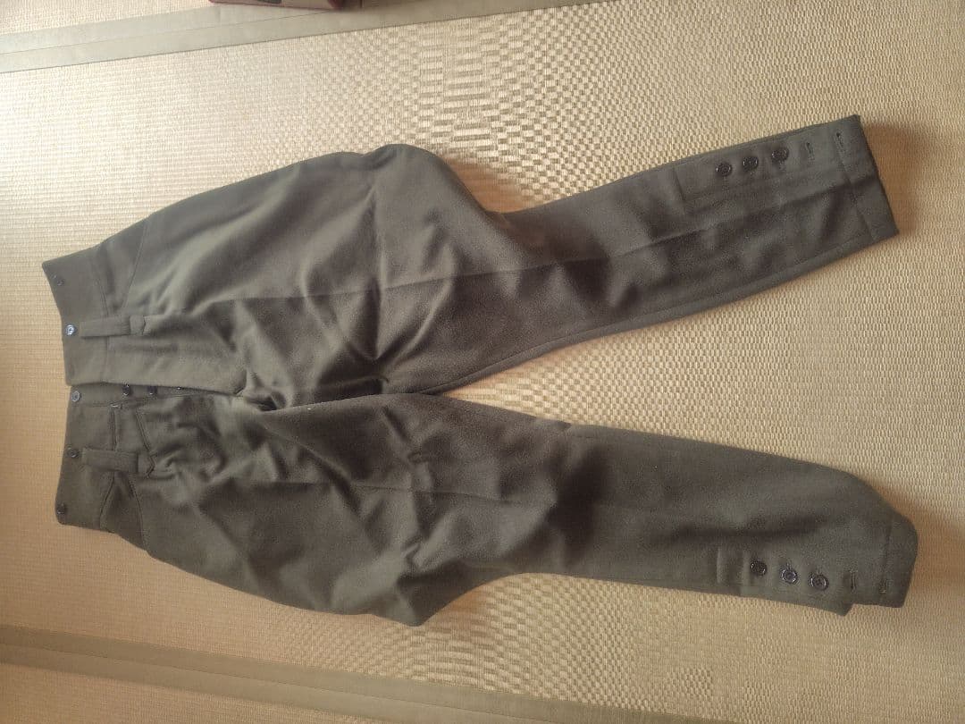日本陸軍　三式　昭和18年制定　将校用軍袴　短袴　複製品