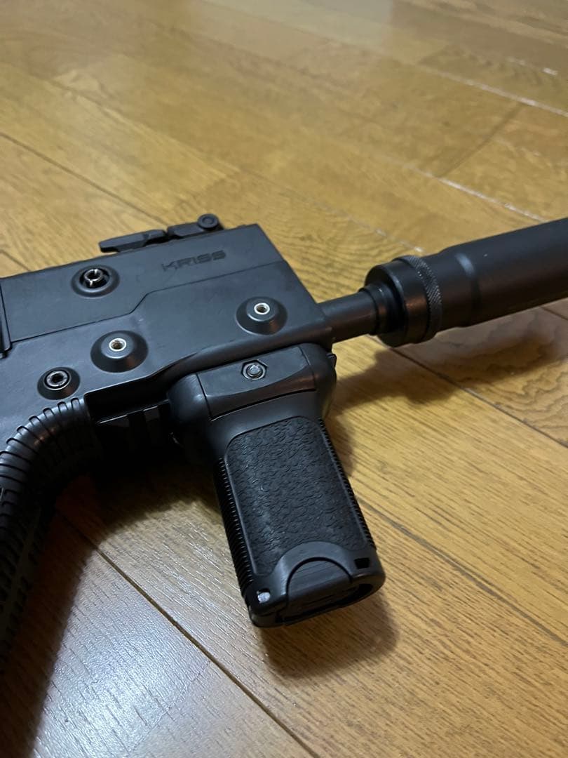 電動トイガン ブラック 調整可能m4ストック付き　クリスベクター　美品