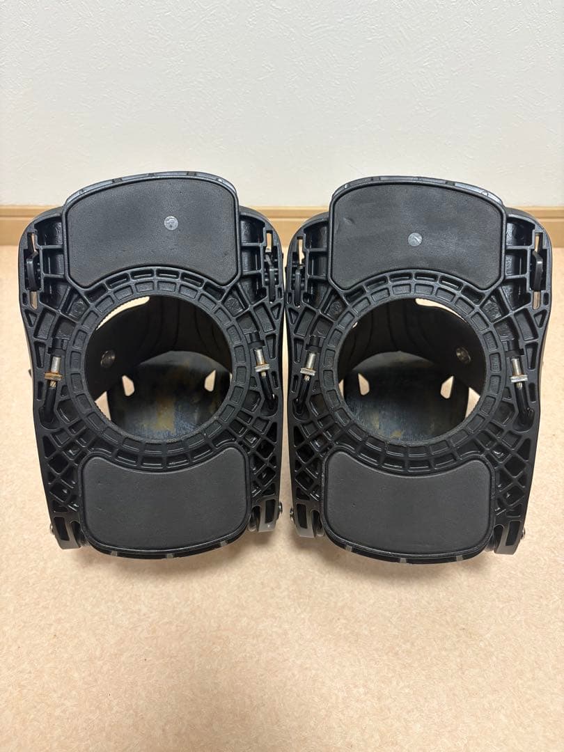 FLOW ALPHA スノーボードビンディング ブラック　Mサイズ