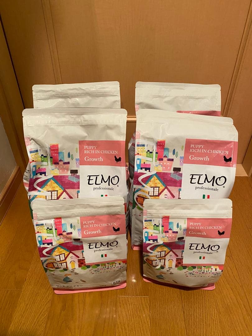 ELMO 幼犬用リッチインチキン 3kg 4個 800g2個