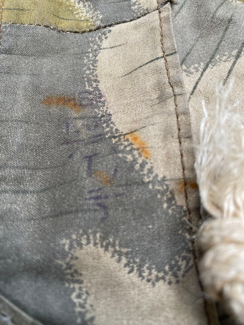 50sビンテージ　オーストリア軍　スワンプカモ　ツェルトバーン　軍幕　ポンチョ③