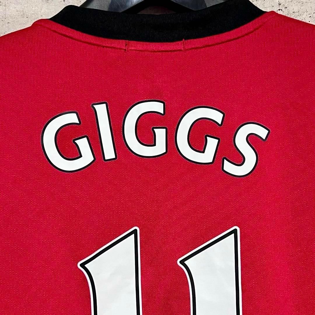 【極美品！】09/10 マンチェスター・U ♯11 ギグス【Mサイズ】ホーム