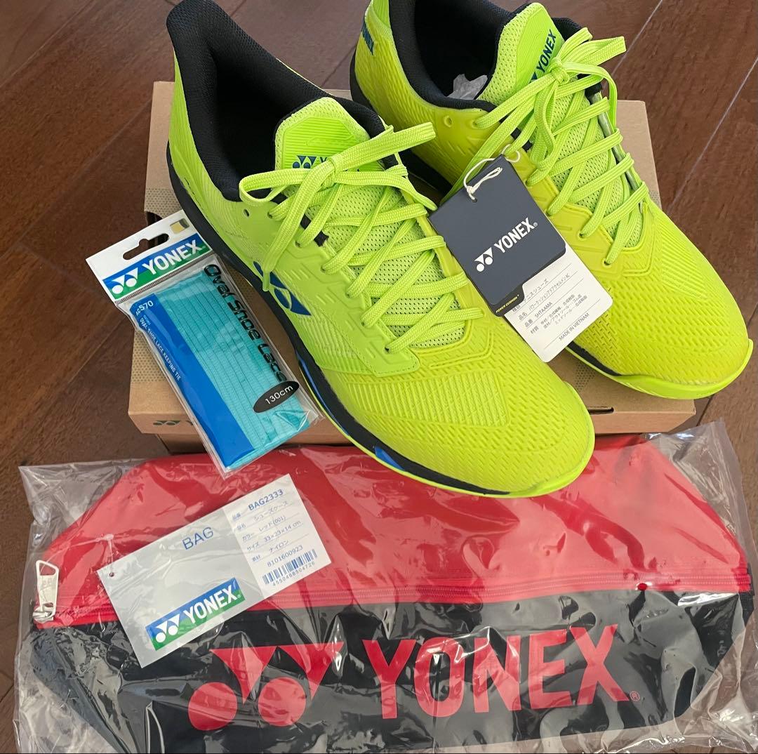 YONEX テニスシューズ パワークッションアドアクセルAC 27.5cmセット
