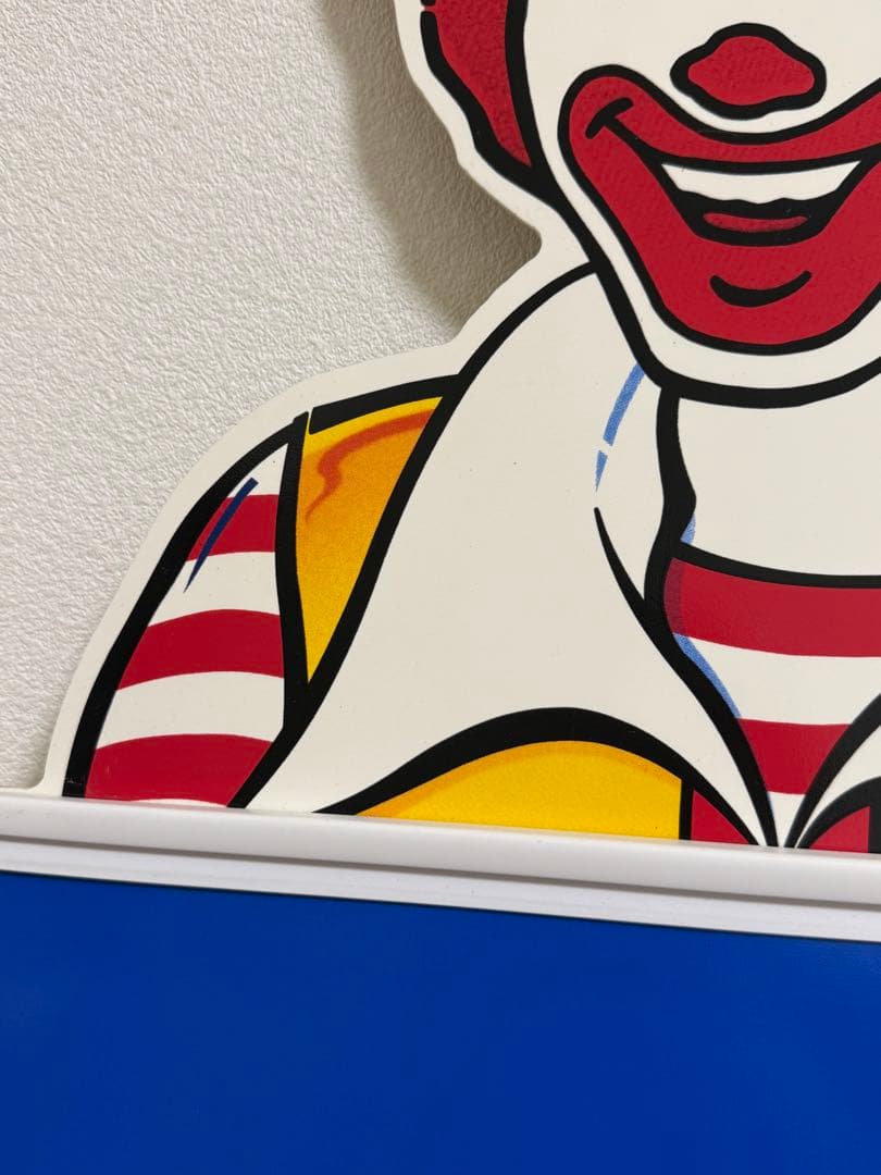 マクドナルド　ドナルド　パネル　ディスプレイ　非売品　看板　ビンテージ