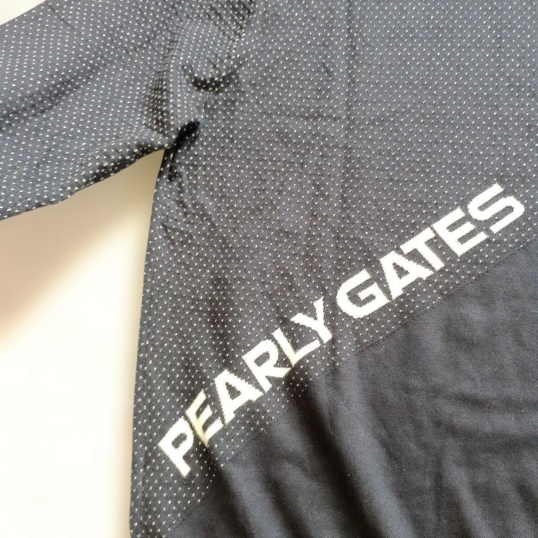 パーリーゲイツ　カシミヤタッチ　タートルネックセーター