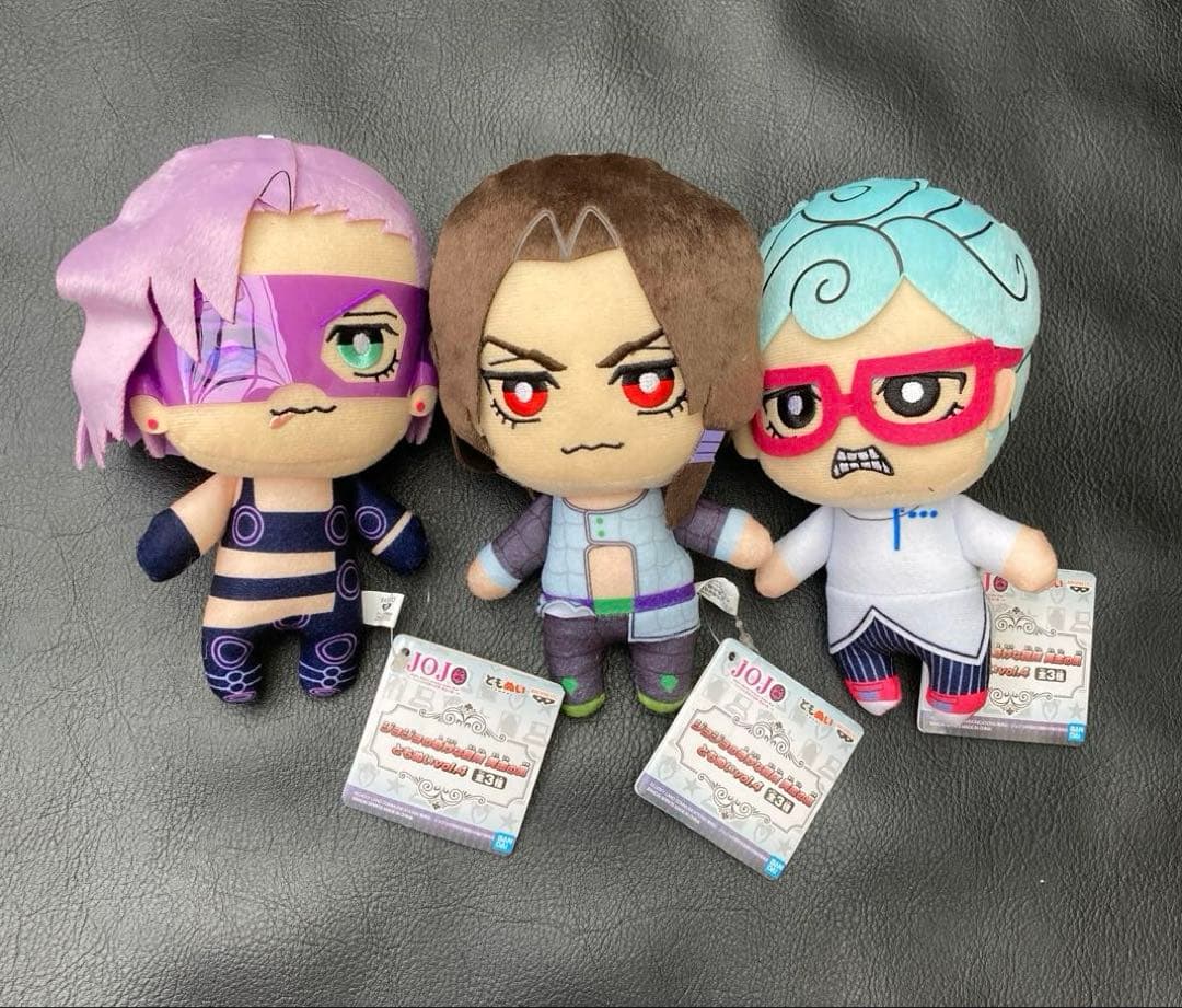 新品　タグ付き　ジョジョの奇妙な冒険　黄金の風　ともぬい　フルコンプリート