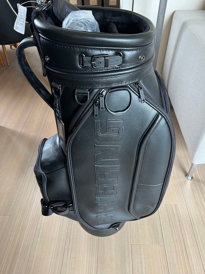 BRIEFING GOLF 限定完売品　シュリンクレザーキャディーバッグ