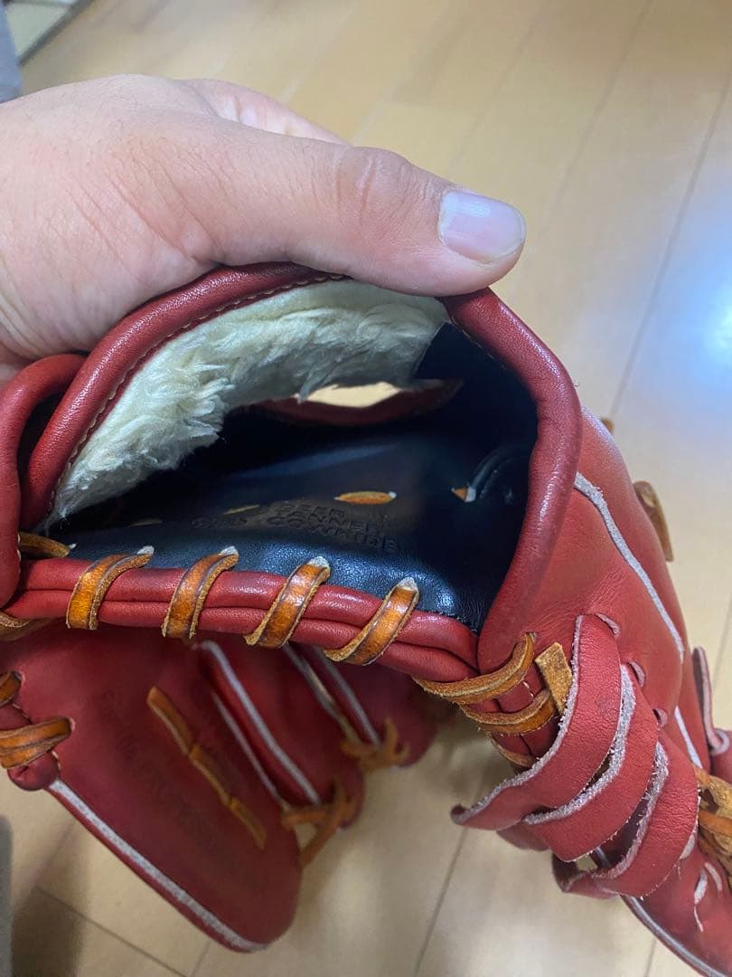 Rawlings 赤 硬式グローブ