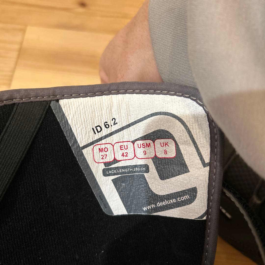 スノーボード 16-17 DEELUXE ID 6.2 PF 27cm gray