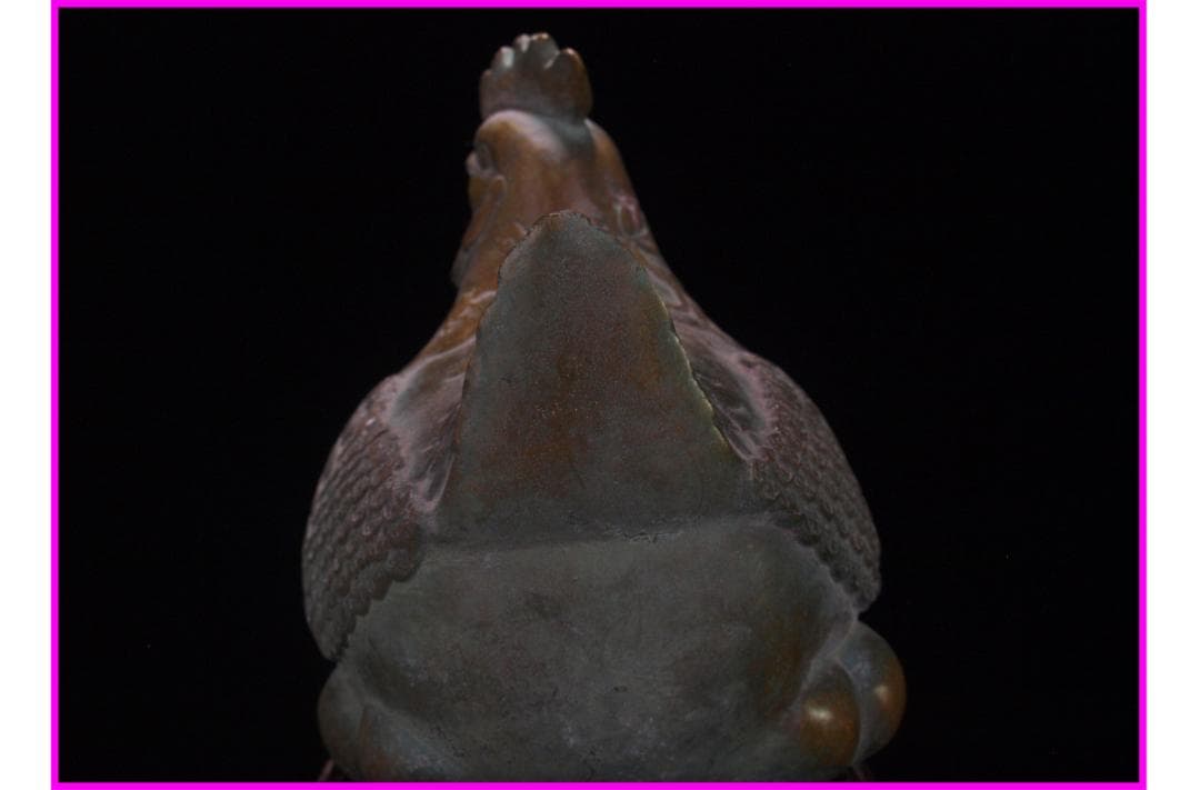 骨董市仕入れ品　中国西周時代の青銅器　　貴重品 DE812C1-3