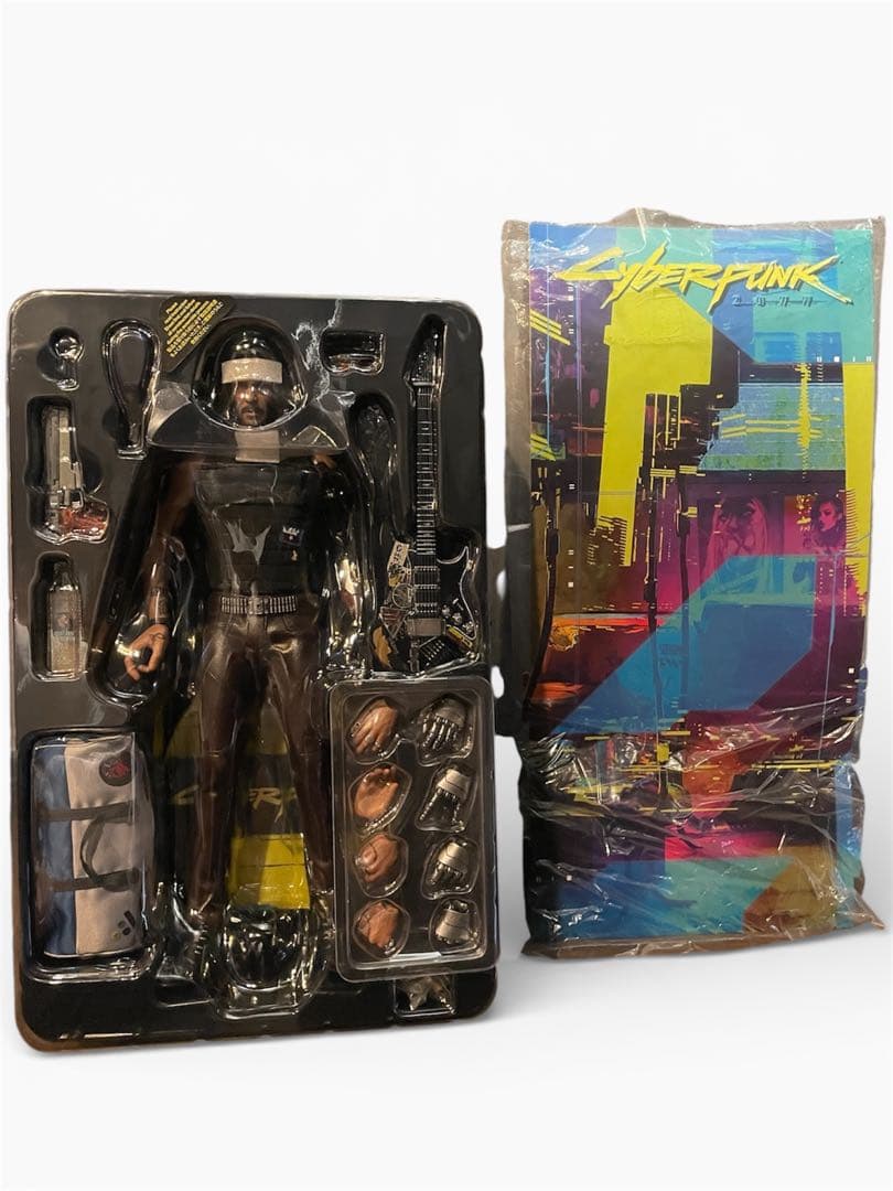 サイバーパンク2077 ジョニー・シルヴァーハンド フィギュア　ホットトイズ