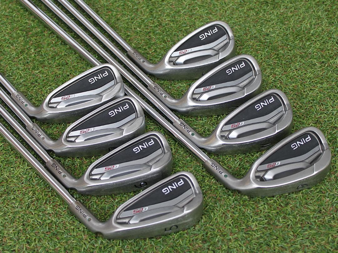 ピン G25 島田ゴルフ K's 8001 Ｓ相当 5-ＳＷ 8本 レアスペック