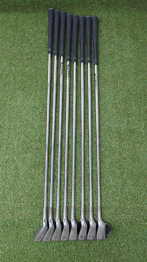 ピン G25 島田ゴルフ K's 8001 Ｓ相当 5-ＳＷ 8本 レアスペック