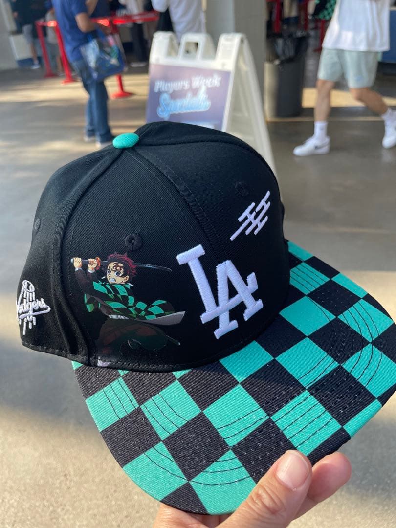 LA Dodgers 鬼滅の刃キャップ