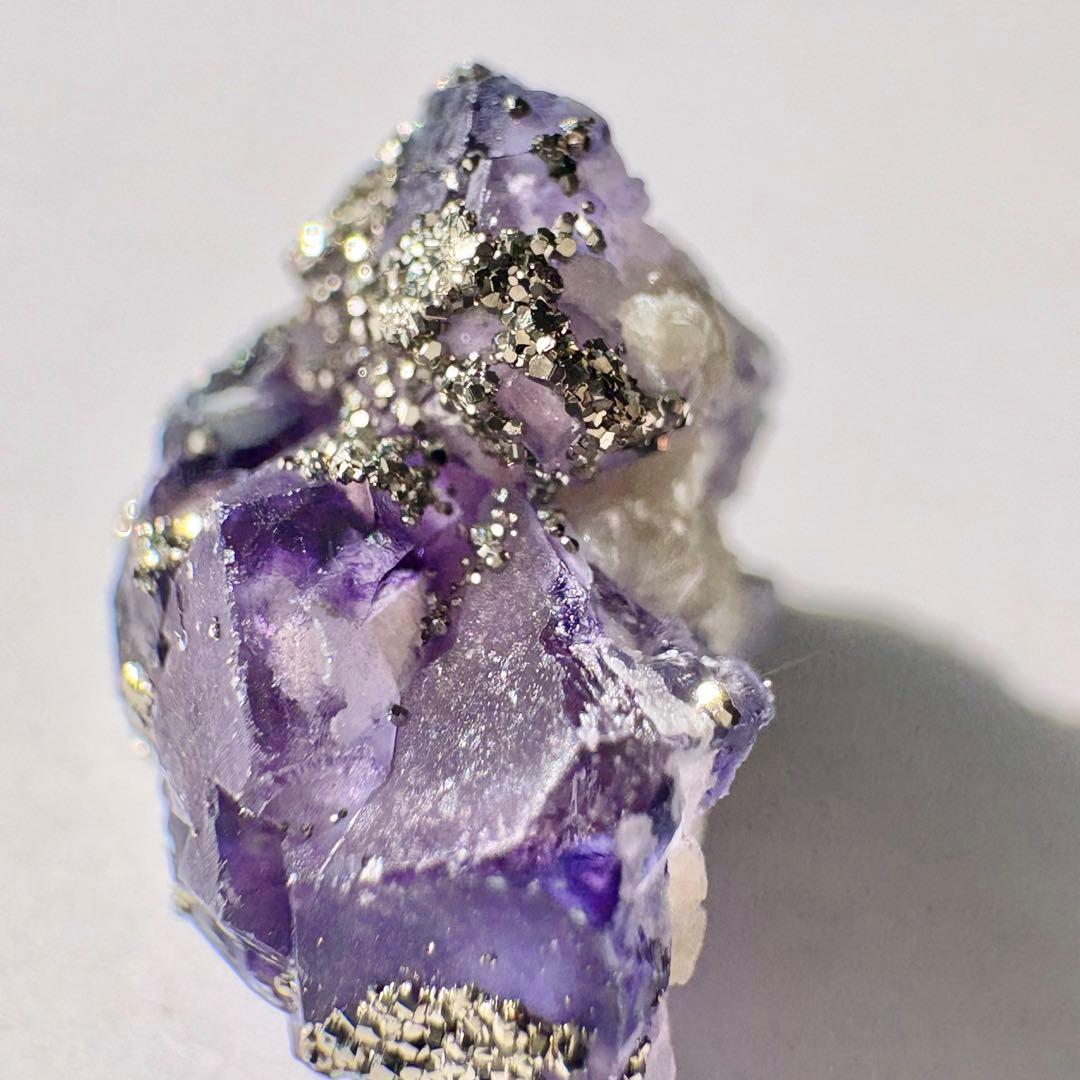 521 中国 内モンゴル産 レアタイプ フローライト&パイライト