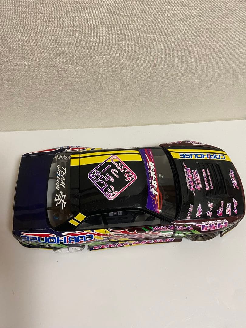 藤尾仕様のs13シルビア 3Dデカール貼付 2つのボディーをひとつにしてあります