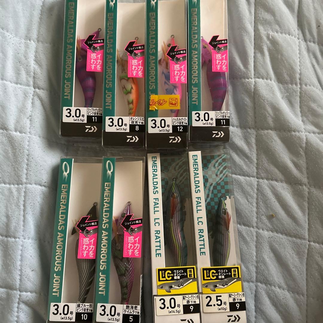 アモラスジョイント 3.0号　フォールLCラトル3.5 3 2.5 合計11本