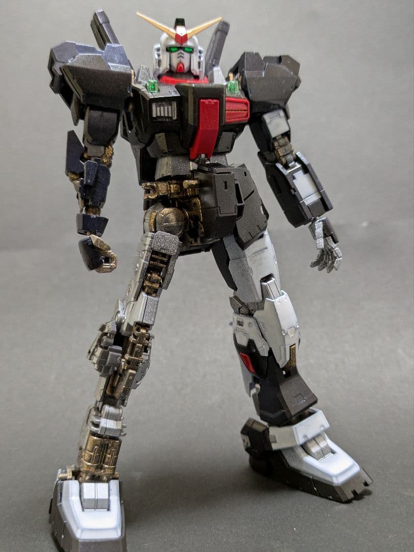 RG　ガンダムマークII　ロールアウト前風　塗装済　外装パーツ付属