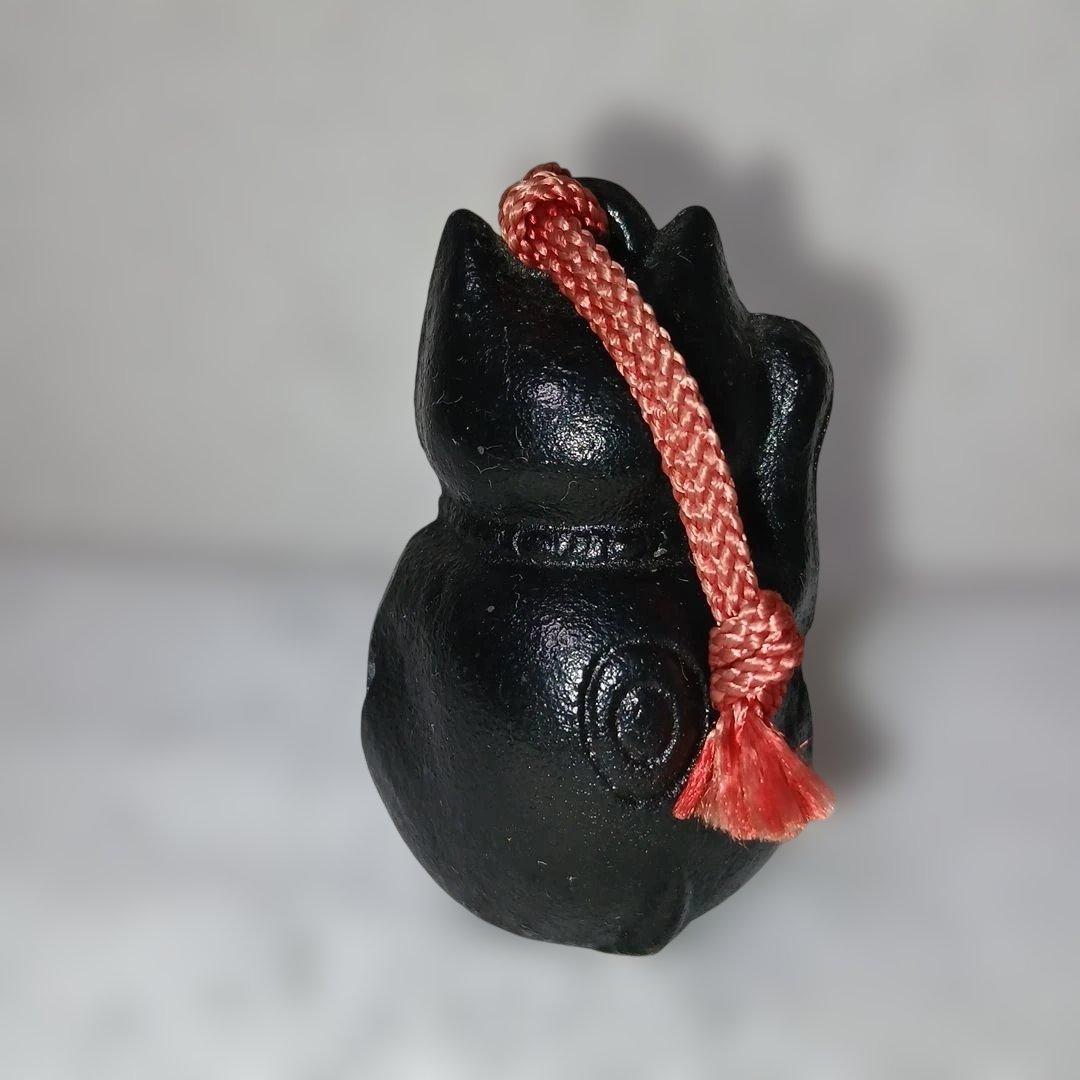 招き猫　鉄器　鈴