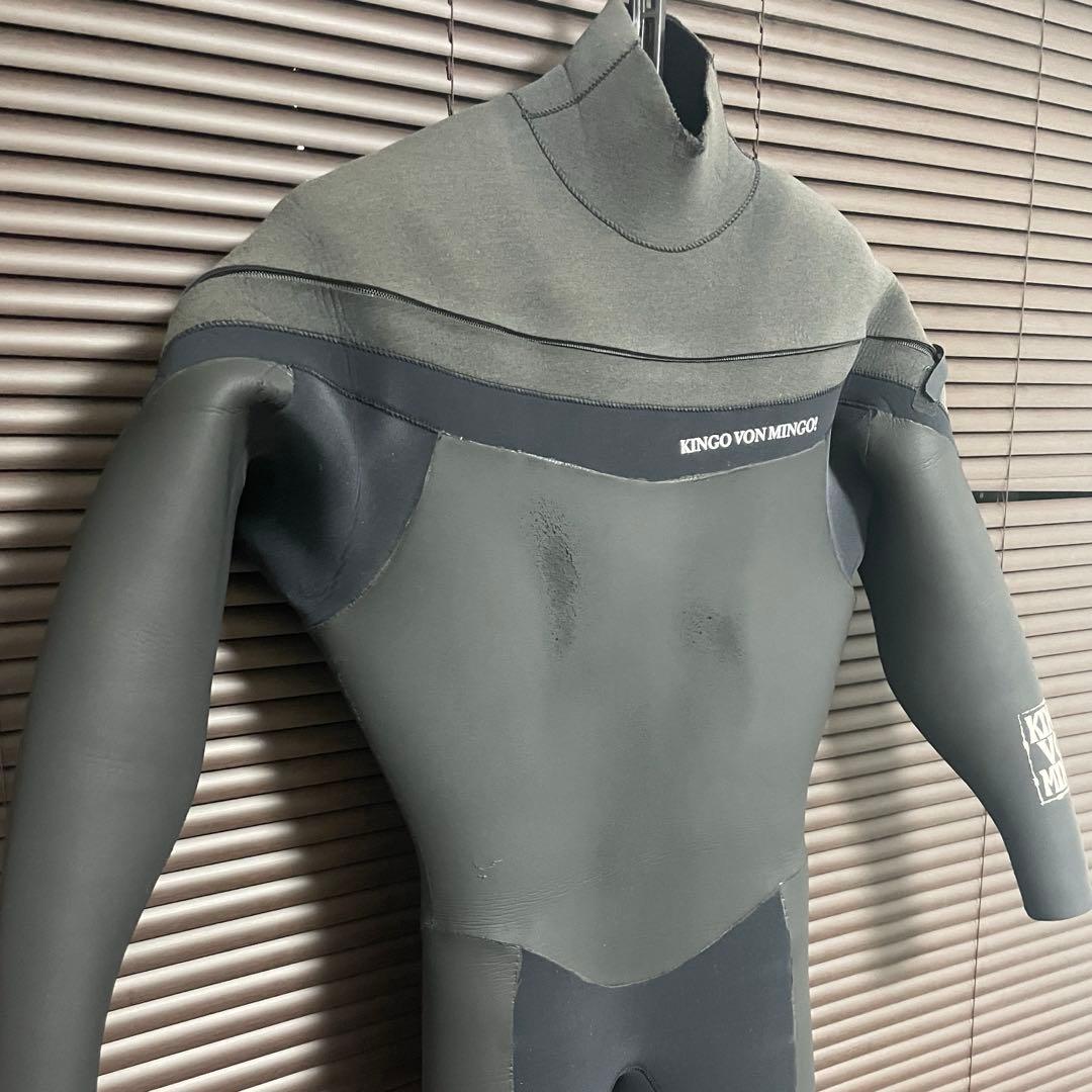 KINGO VON MINGO セミドライ フルスーツ チェストジップ 裏起毛
