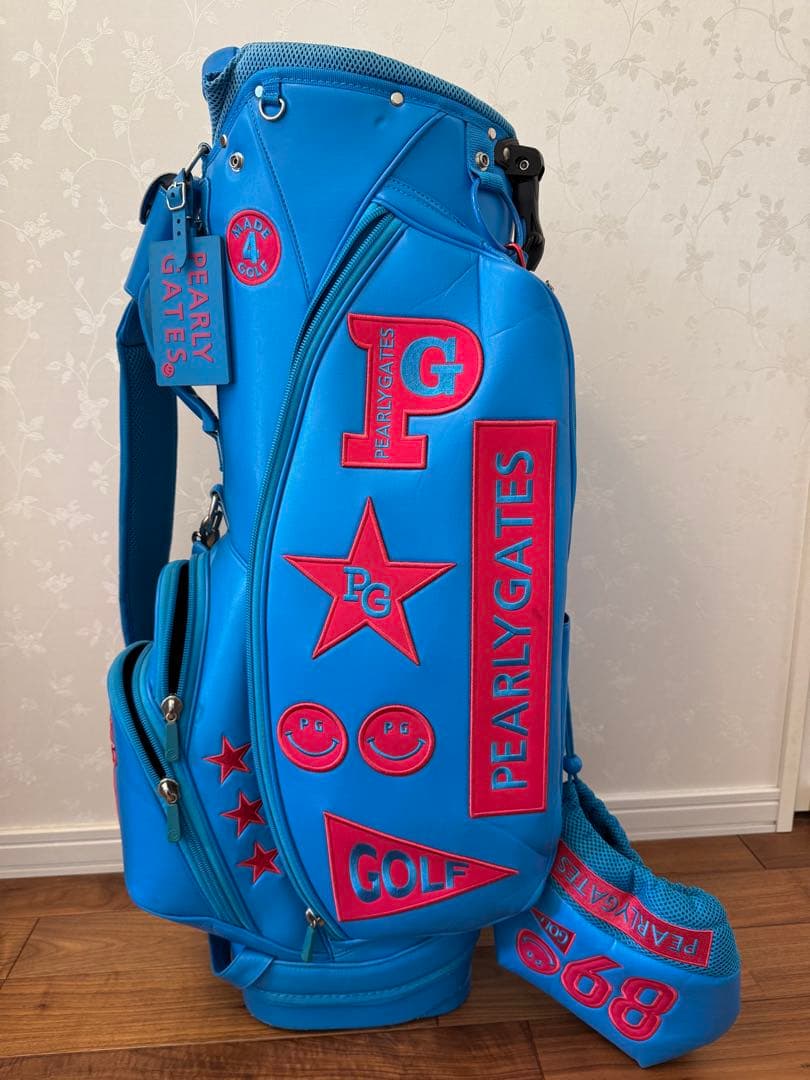 PEARLY GATES キャディバック&ヘッドカバーセット　ゴルフバック