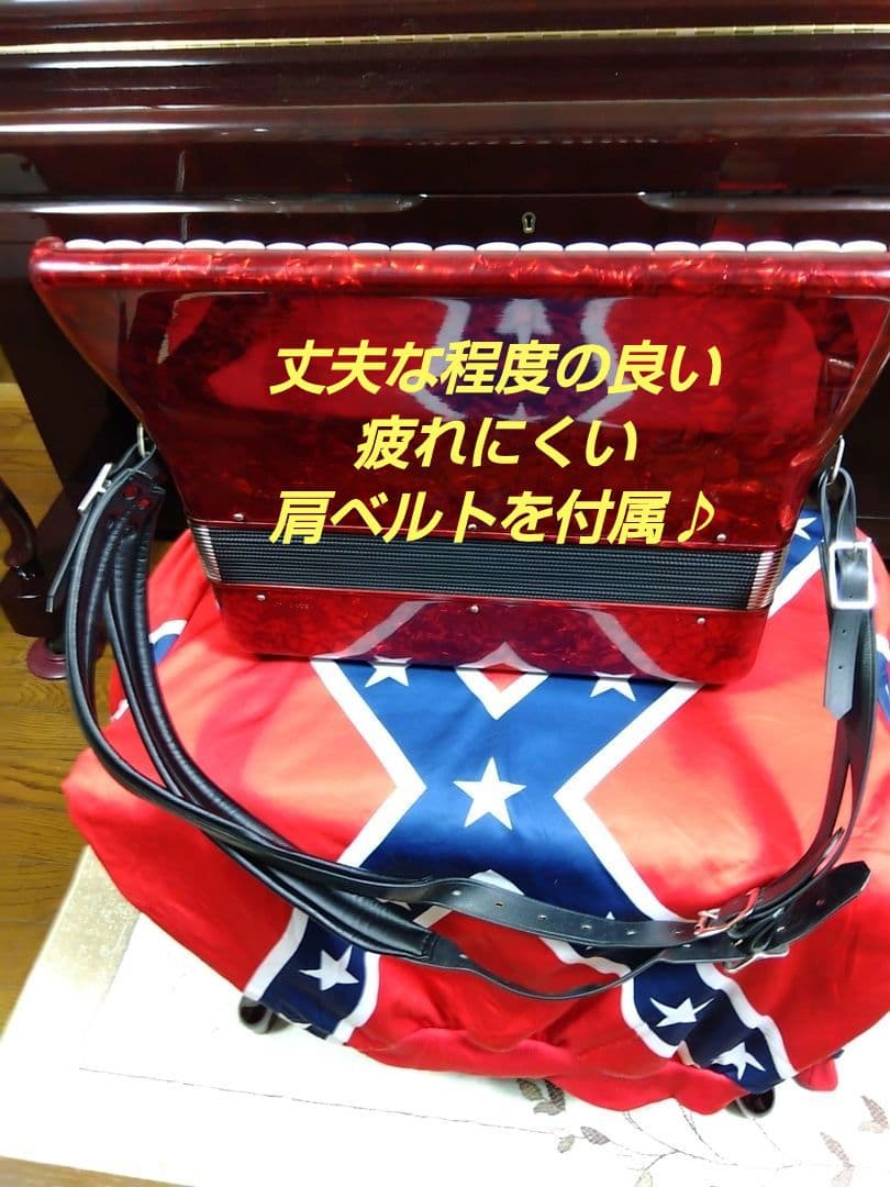 【即演奏可 大幅なメンテ完了品】YAMAHA YA-21アコーディオン