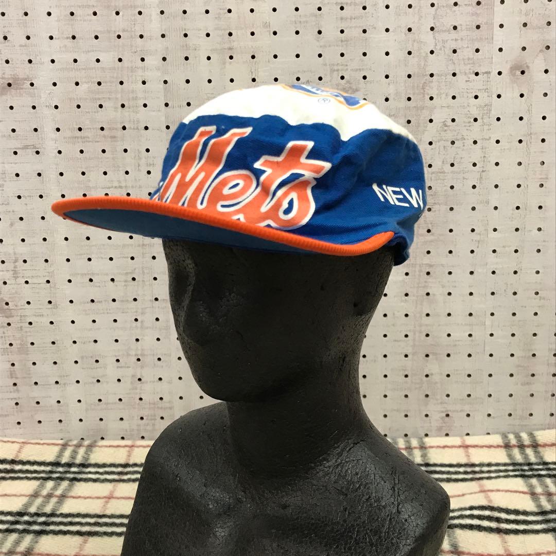 NEW YORK METS レトロ スポーツ 野球 古着小物 ペインターキャップ
