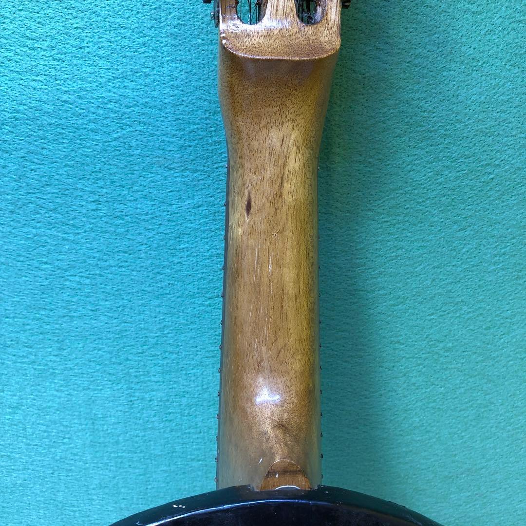 12弦バンジョー 木製ボディ メタルフープ付き