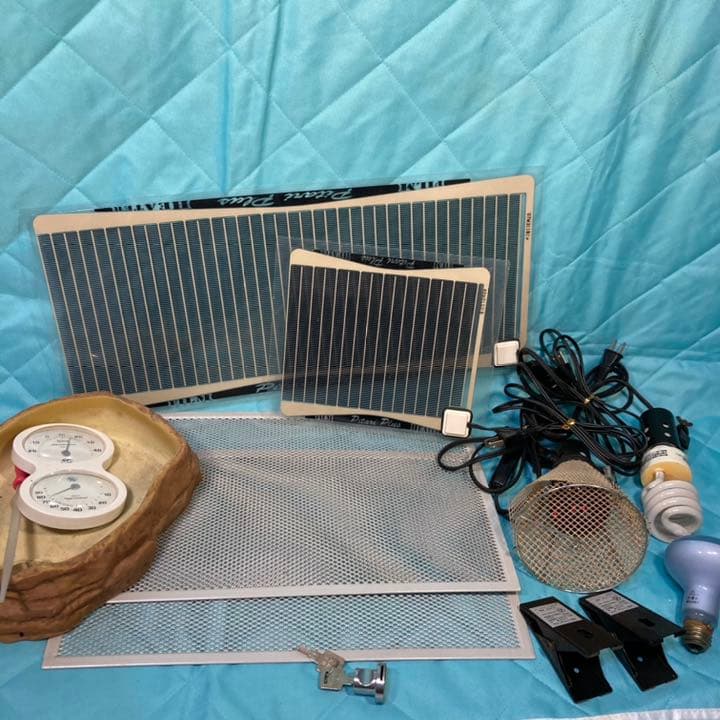 爬虫類　ゲージなど全てセット