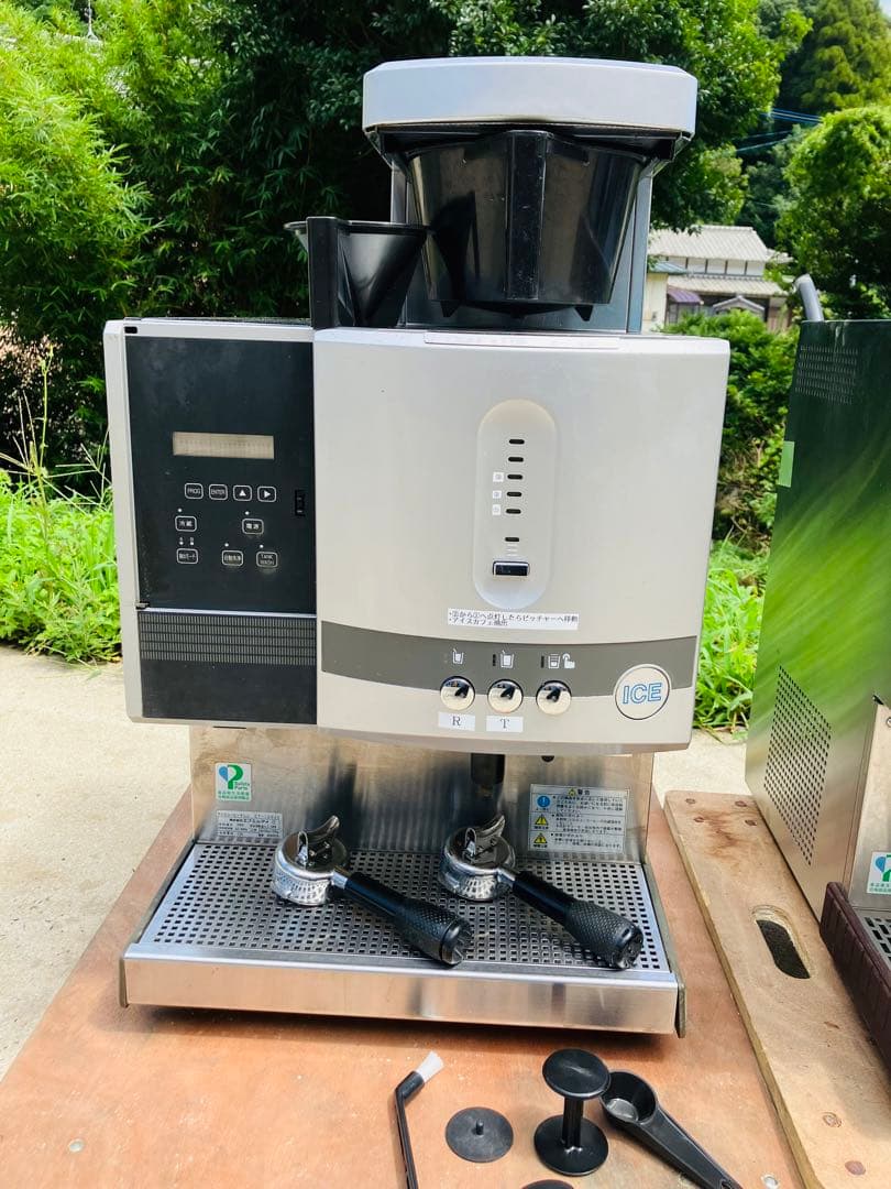 F83★FMI★コーヒーマシン コーヒーミル エスプレッソマシン 3点 付属多数