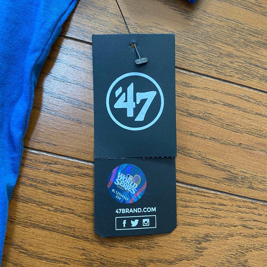 47 Brand 海外版 ドジャース 2024ワールドチャンピオン記念Tシャツ