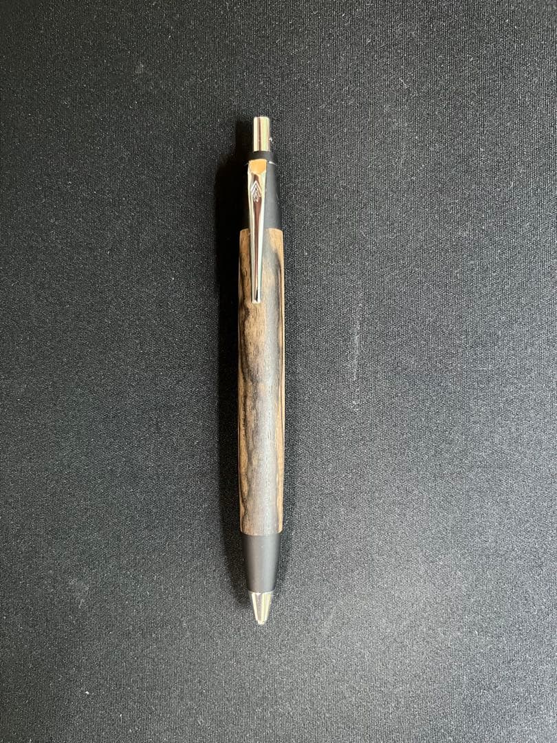 野原工芸　スタンダードボールペン　特上黒柿