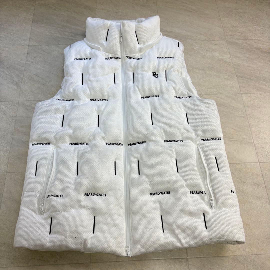 PEARLY GATES パーリーゲイツ ダウンベスト ロゴ 5 XL相当