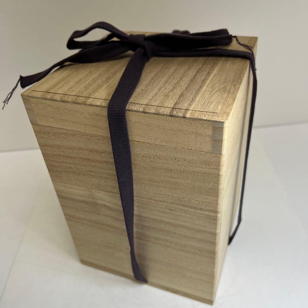 古伊万里　瑠璃金彩　向付5客　直径11.5㎝木箱付タルチ　東な8-0121☆2F