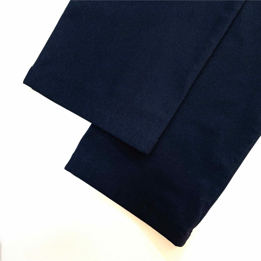 6603 ブリーフィング　ロングパンツ　ストレッチ　ブラック