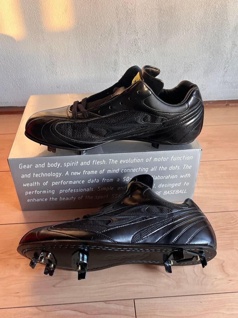 SSK 野球スパイク 28.0革底 スーパーナインMG2 新品 ANM0160