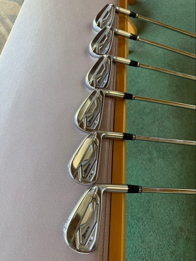 スリクソンZX5プロジェクトXシャフトアイアンセット 6本