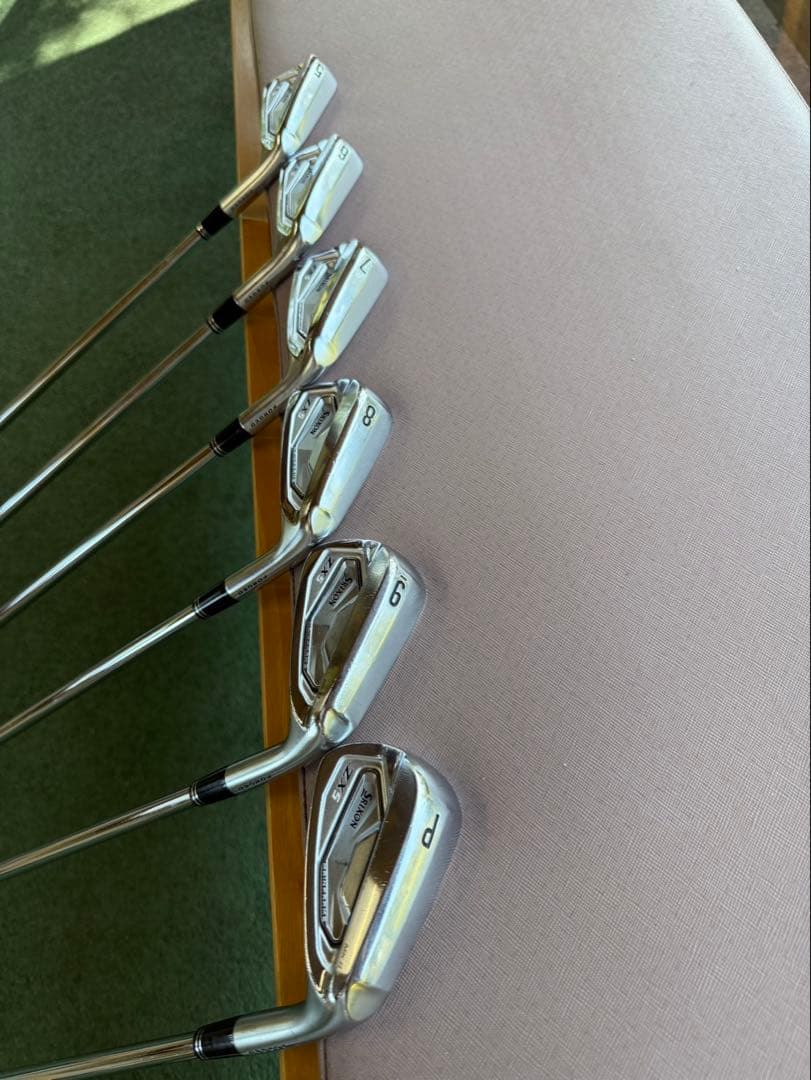 スリクソンZX5プロジェクトXシャフトアイアンセット 6本