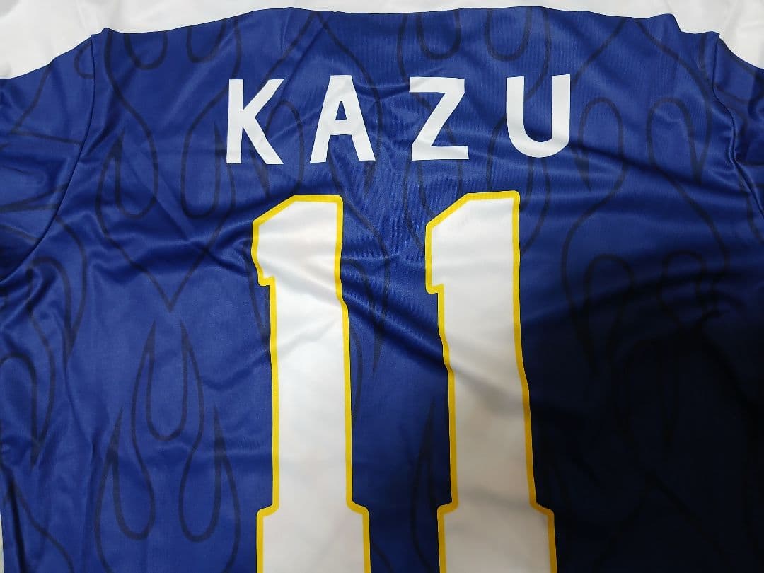 非売品　 日本代表ミックスユニホーム　三浦カズ　背番号11　完全昇華プリント